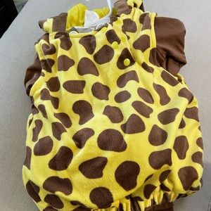 Giraffe costume 12-18 mo